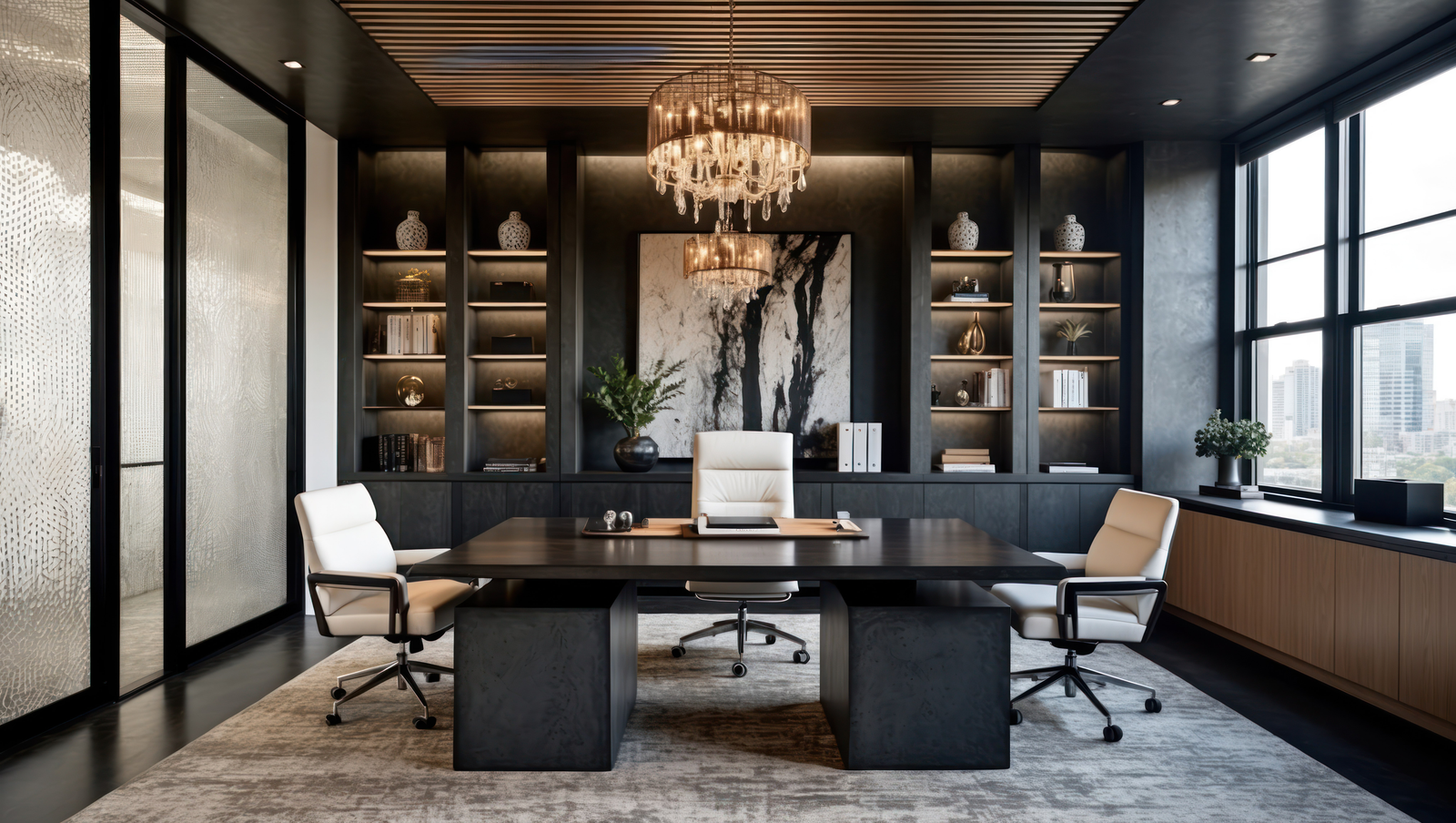 office boss cabin interior